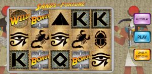 Sands Of Fortunes Game