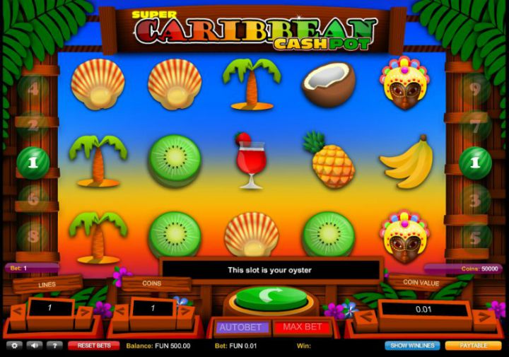 Super Caribbean Cashpot Logo