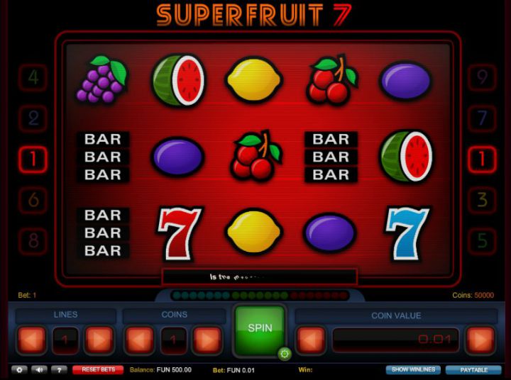 Super Fruit 7 Logo