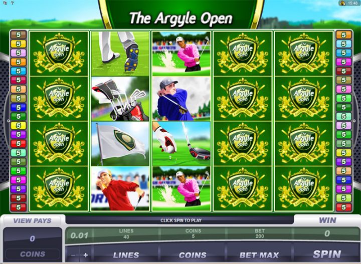 The Argyle Open Logo