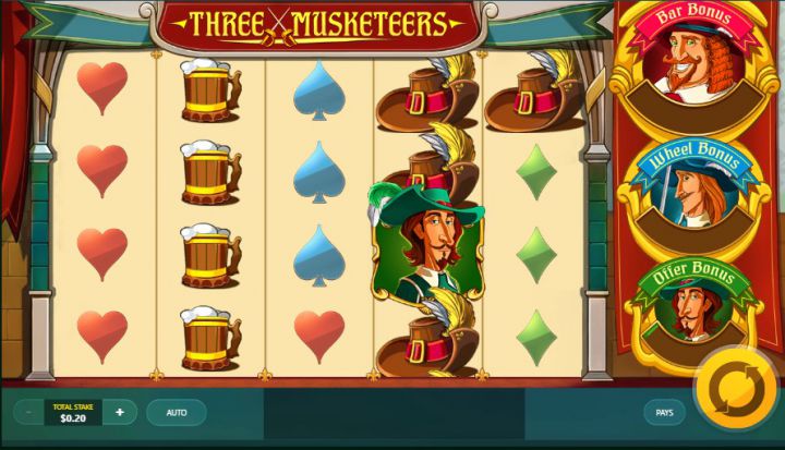 Three Musketeers Logo