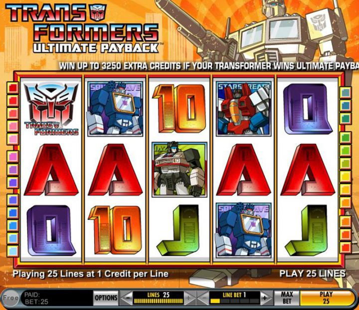 Transformers Ultimate Payback Logo