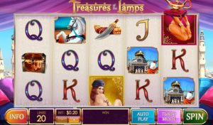 Treasures of the Lamps Game
