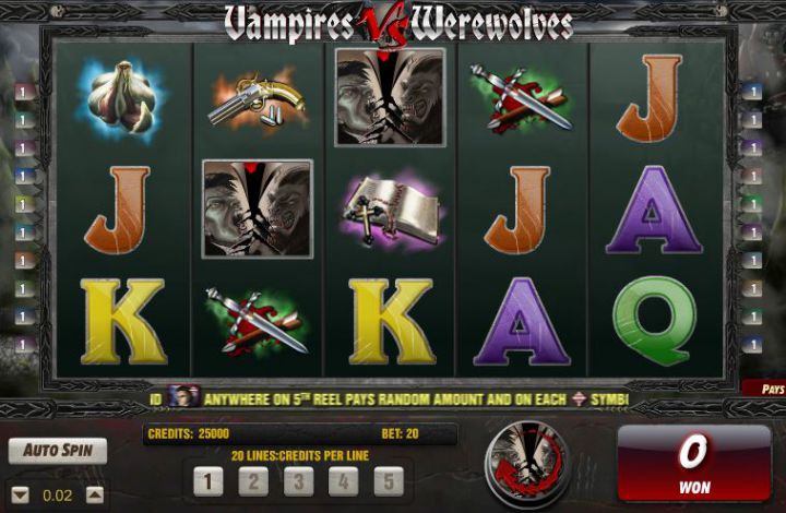 Vampires vs. Warewolves Logo