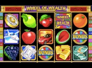 Wheel of Wealth 5 Reel Game