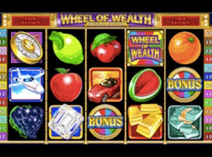 Wheel of Wealth 5 Reel Logo