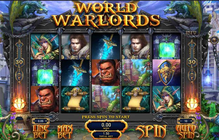 World of Warlords Logo