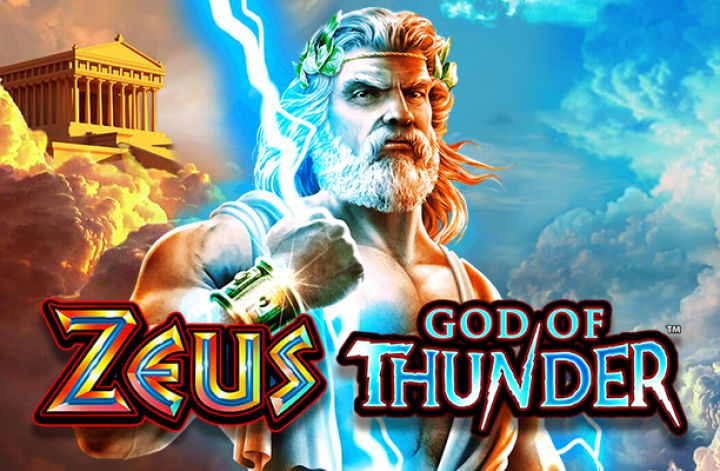 Zeus God of Thunder Logo