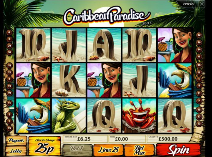 Caribbean Paradise Logo