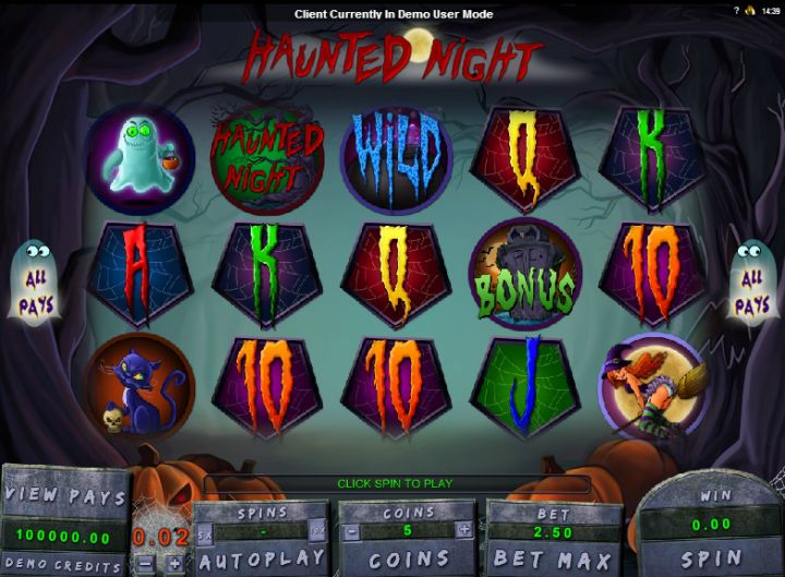 Haunted Night Logo