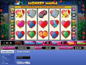 Monkey Mania Game