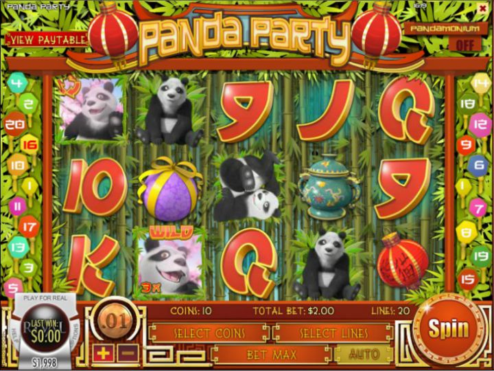 Panda Party Logo