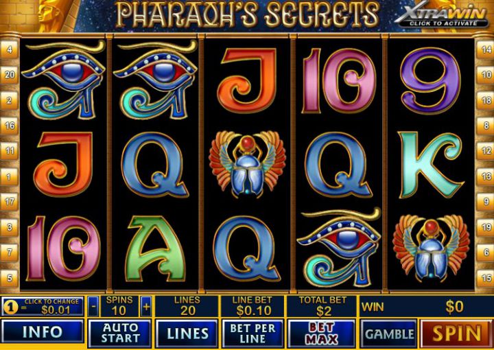 Pharaoh’s Secret Logo
