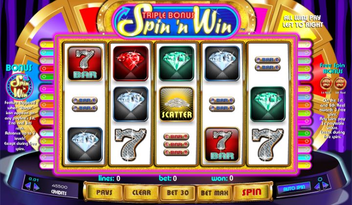 Triple Bonus Spin ‘n Win Logo