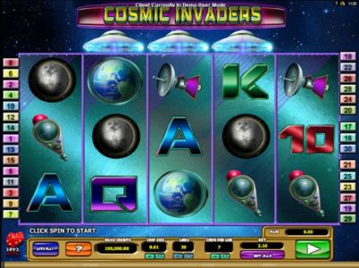 Cosmic Invaders Game