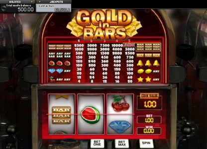 Gold In Bars Game