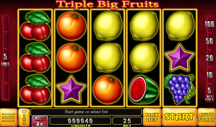 Triple Big Fruits Logo