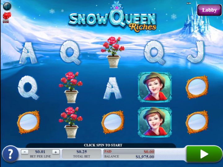 Snow Queen Riches Logo