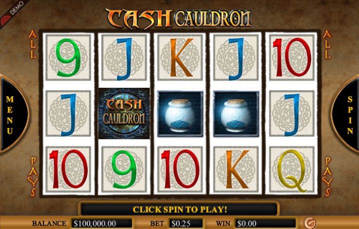 Cash Cauldron Logo