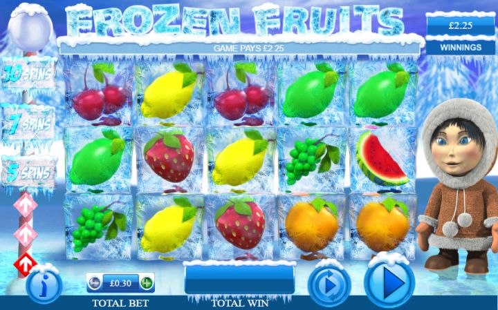 Frozen Fruits Logo
