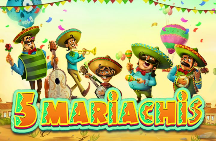 5 Mariachis Logo