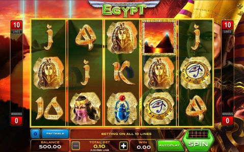 Wonders of Egypt Slot Game