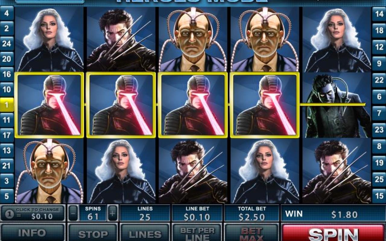 X-Men Video Slot