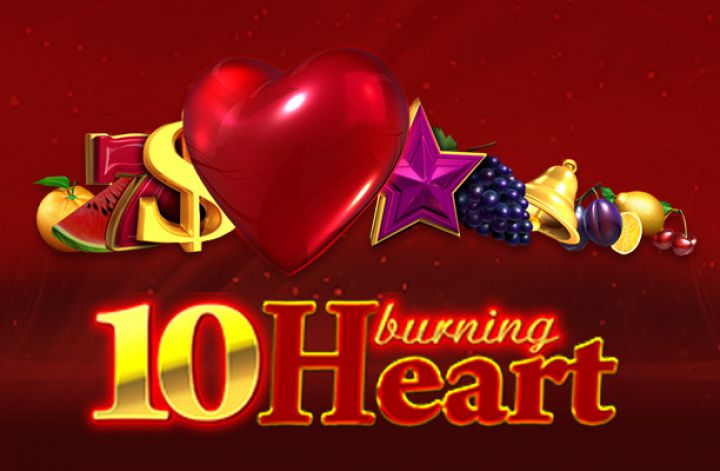 10 Burning Heart Logo