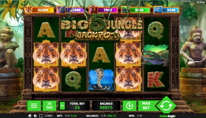 Big 5 Jungle Jackpot Logo