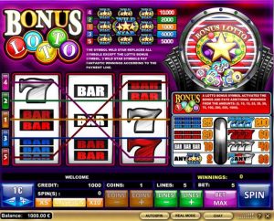Bonus Lotto Game