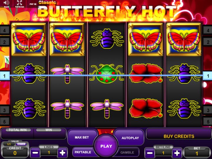 Butterfly Hot Logo