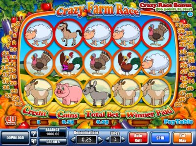 Crazy Farm Race Game
