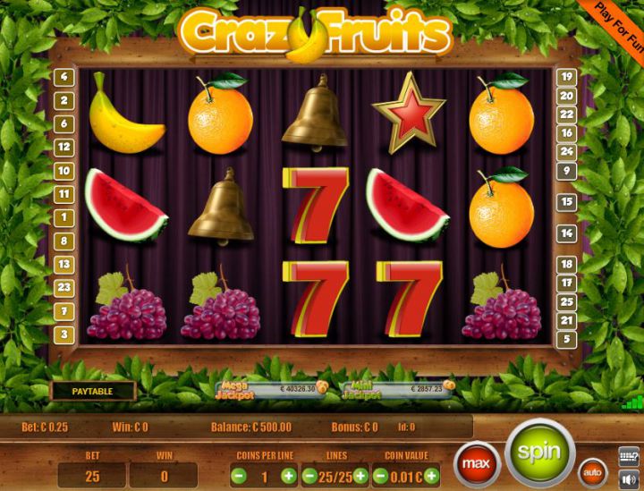 Crazy Fruits Logo