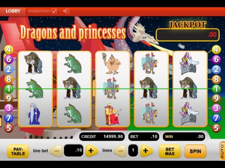 Dragons and Princesses Logo