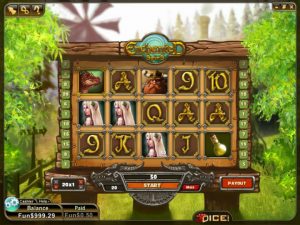 Enchanted Spins Game