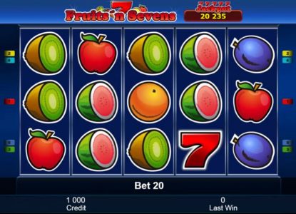 Fruits ‘n’ Sevens Game