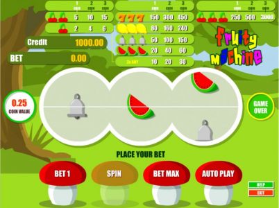 Fruity Machine Game