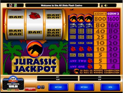 Jurassic Jackpot Game