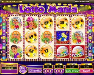 Lotto Mania Game