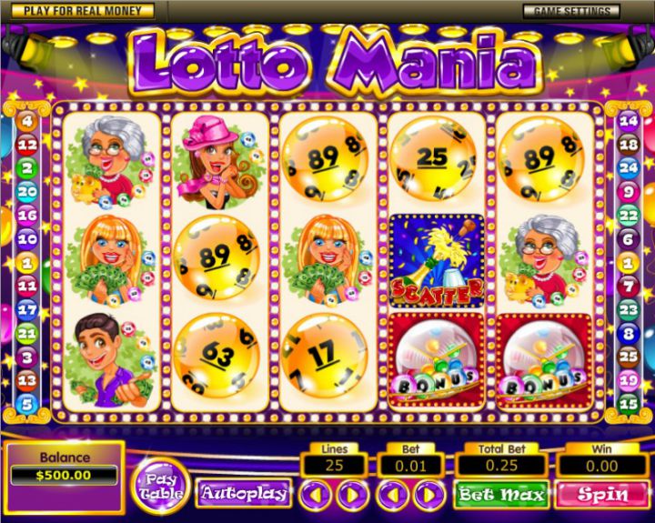 Lotto Mania Logo