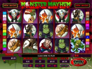 Monster Mayhem Game