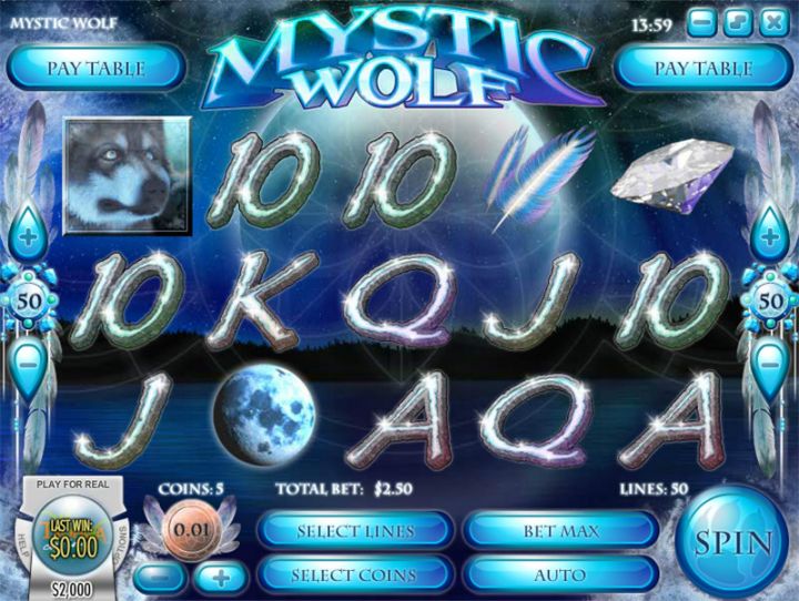Mystic Wolf Logo