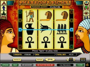 Pharaohs Riches Game