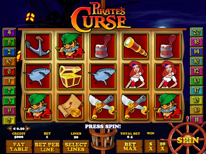 Pirates Curse Logo