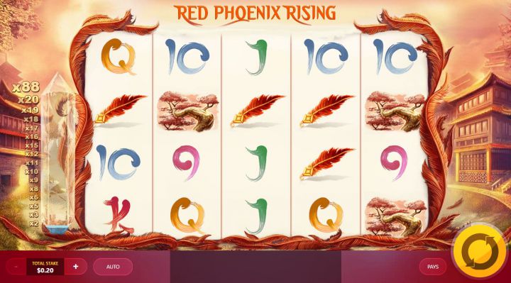 Red Phoenix Rising Logo