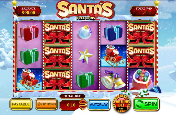 Santa’s Free Spins Logo