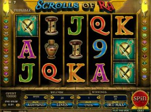 Scrolls of Ra Game