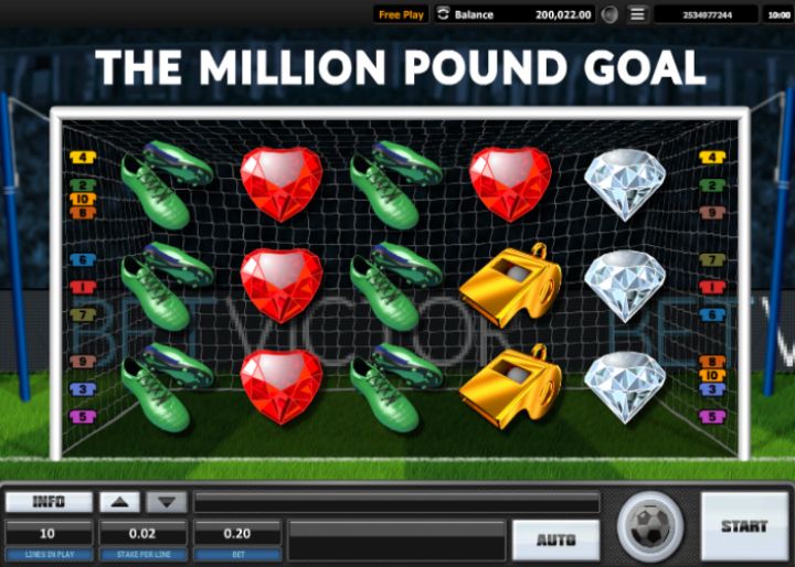 The Million Pound Goal Logo