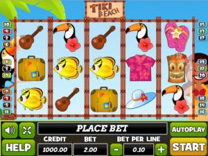 Tiki Beach Game