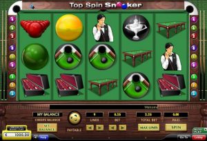 Top Spin Snooker Game